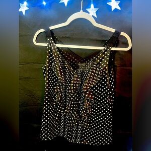 Floral patterned tank top